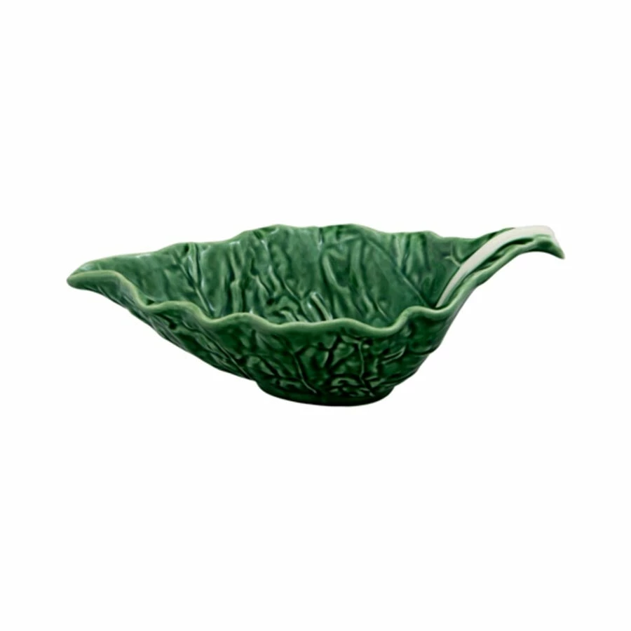 Bordallo Pinheiro Tableware Cabbage Sauceboat 3 Bordallo Pinheiro Tableware Cabbage Sauceboat