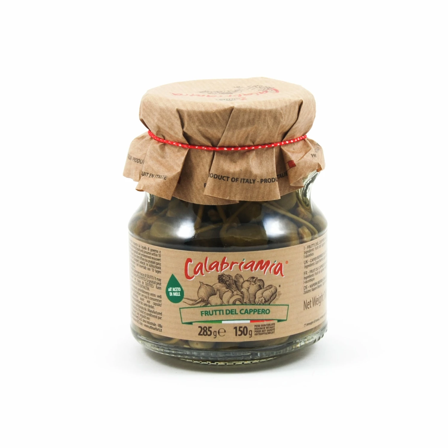 Calabriamia Caper Berries In Vinegar 314ml 3 Calabriamia Caper Berries In Vinegar 314ml