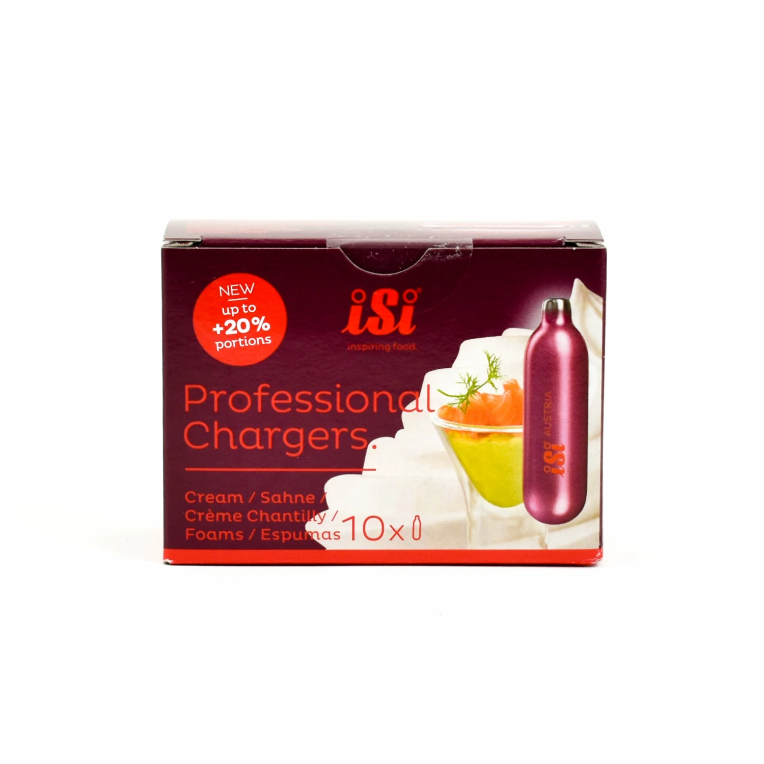 ISi Molecular Gastronomy Supplies Nitrous Oxide Cream Whipper Chargers 10 X 8g 3 ISi Molecular Gastronomy Supplies Nitrous Oxide Cream Whipper Chargers 10 X 8g