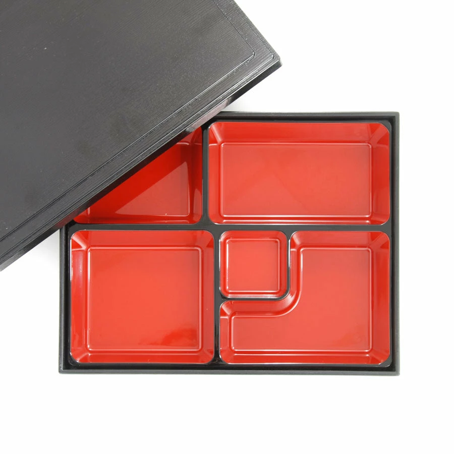 Kiji Stoneware & Ceramics Classic Bento Box - 5 Compartment Oblong 3 Kiji Stoneware & Ceramics Classic Bento Box - 5 Compartment Oblong