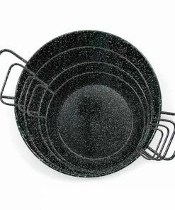La Ideal Enamelled 12 Person Paella Pan 40cm