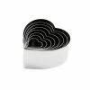 Eddingtons Heart Pastry Cutters Set Set Of 8