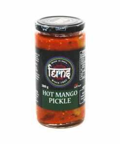 Ferns' Hot Mango Pickle 380g Ingredients