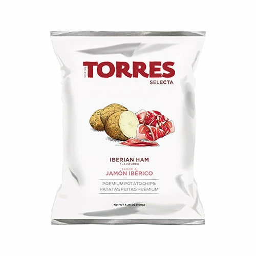 Ingredients Torres Iberico Ham Flavour Crisps 150g 3 Ingredients Torres Iberico Ham Flavour Crisps 150g