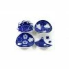 Kiji Stoneware & Ceramics Tableware Japan Design Blue & White Chopstick Rest Set