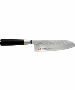 Suncraft Senzo 33 Layer Santoku Knife 165mm Japanese Chef Knives