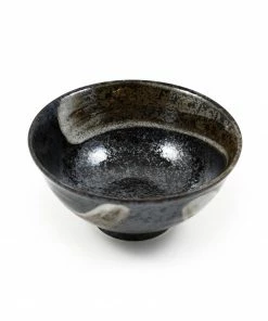 Kiji Stoneware & Ceramics Karasuba-Iro Large Rice Bowl