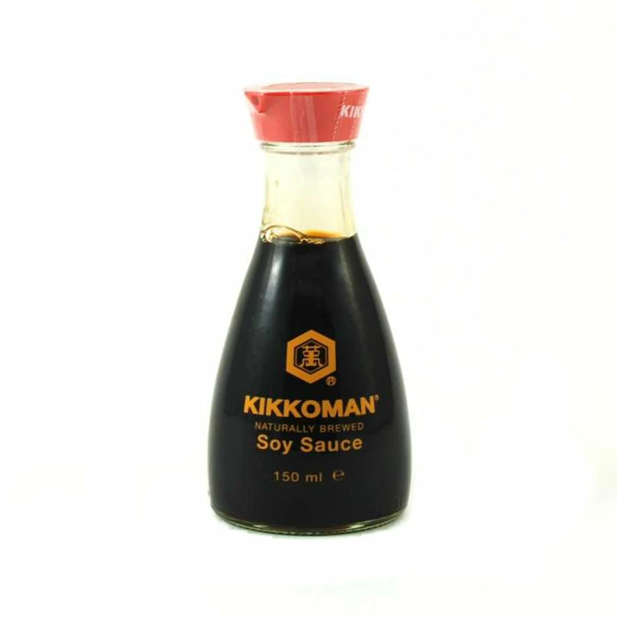 Kikkoman Soy Sauce - Pouring Pot 150ml Ingredients 3 Kikkoman Soy Sauce - Pouring Pot 150ml Ingredients