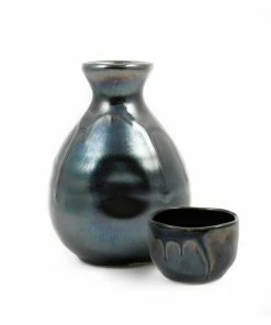 Kiji Stoneware & Ceramics Tableware Kuro Sake Jug 200ml