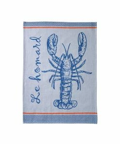 Coucke Kitchen Linen French Tea Towel - Lobster