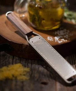 Master Series Walnut Microplane Zester Cookware