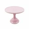 Professional Patisserie Supplies Mosser Glass Pink Milk Glass Cake Stand 10" 2 Professional Patisserie Supplies Mosser Glass Pink Milk Glass Cake Stand 10"