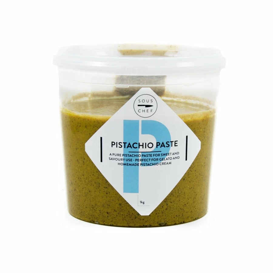 Sous Chef Pistachio Paste For Catering 1kg Ingredients 3 Sous Chef Pistachio Paste For Catering 1kg Ingredients
