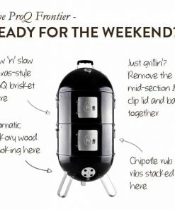 Cookware ProQ Frontier Elite 3in1 BBQ Smoker