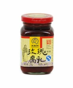 WZH Rose Bean Curd - Preserved Red Beancurd 250g Ingredients