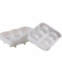 Cocktail'd 6 Cavity Silicone Ice Ball Mould