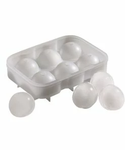 Cocktail'd 6 Cavity Silicone Ice Ball Mould
