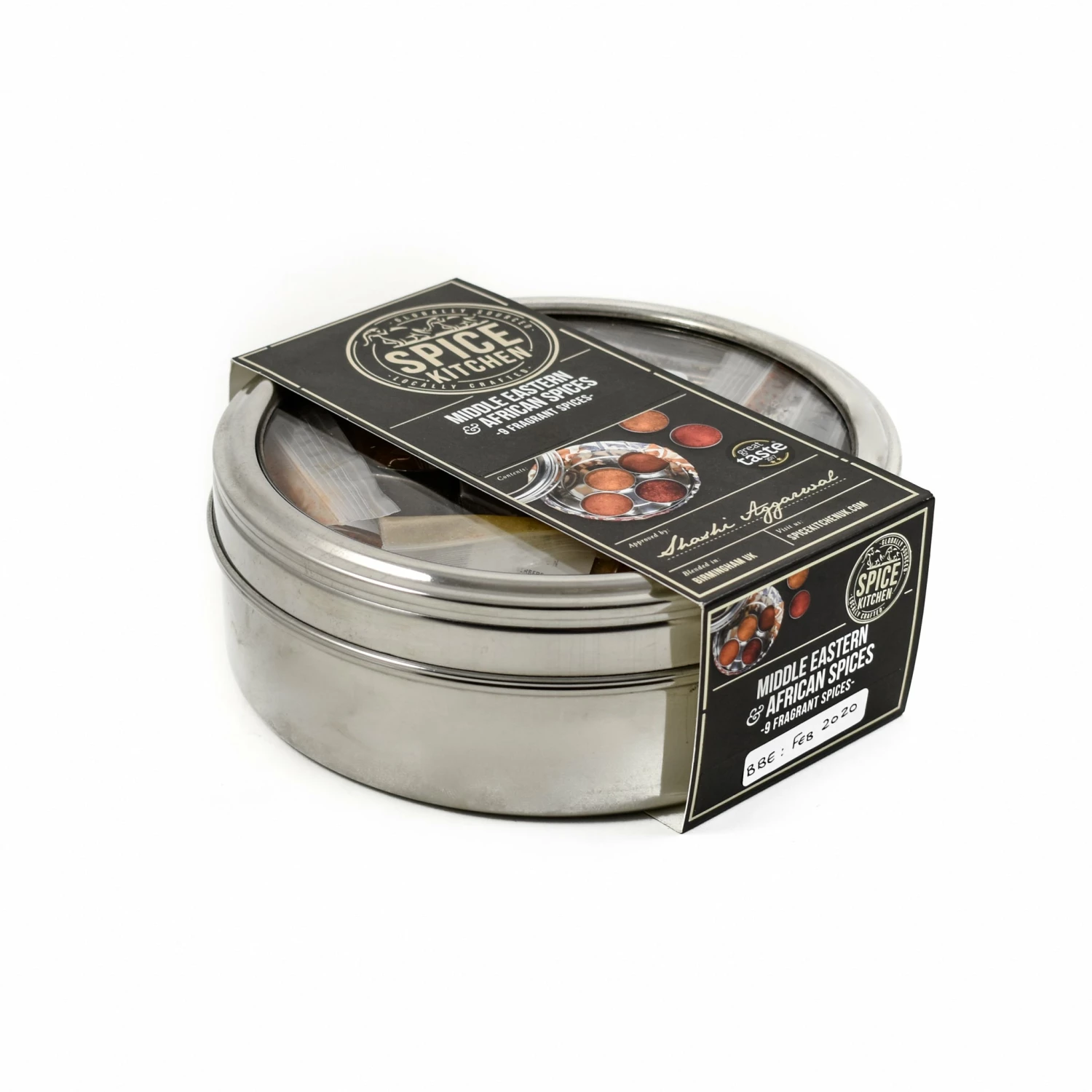 Spice Kitchen African & Middle Eastern Spice Tin Ingredients 4 Spice Kitchen African & Middle Eastern Spice Tin Ingredients