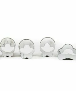 Japan Bento Stainless Steel Flower & Leaf Cutters Tableware