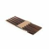 Kiji Stoneware & Ceramics Tableware Brown Wood Chopsticks - Set Of 5