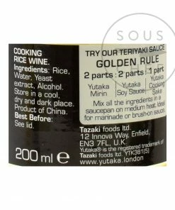 Yutaka Cooking Sake 200ml